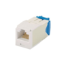 PANDUIT CATEGORY 6A, UTP, RJ45, 10 GB-S, 8-POSITION, 8-WIRE UNIVERSAL MODULE, AVAILABLE IN ARCTIC WHITE